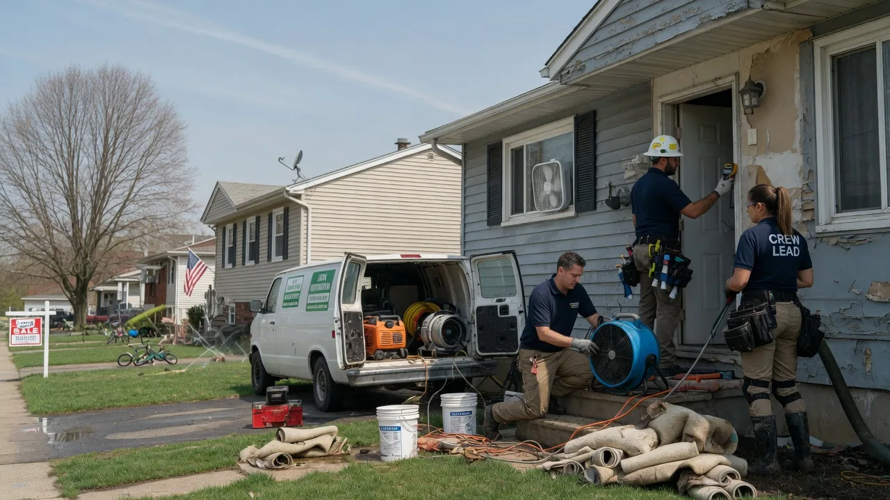Flood Cleanup in Van Horne, IA near me