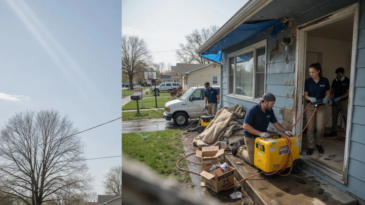 Basement Flood Cleanup in Van Horne, IA near me